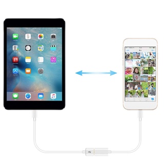 Otg iPhone Lightning a USB 3.0 adaptador de cámara OTG Cable para iPad iPhone 7 8 X XR 11 pro XS Max iOS 12 o superior