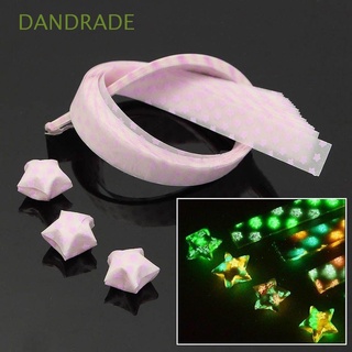 dandrade hecho a mano estrella para niña luminoso origami 210pcs boda diy tira de papel decoración de papel plegable