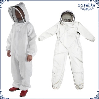 apicultor protección traje de abeja mantener todo el cuerpo traje chaqueta para apicultor l (5)