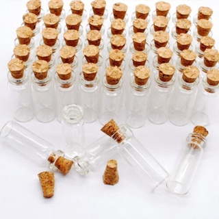 10pcs pequeños frascos de vidrio mason tarro mensaje viales barato envío tapón botella de corcho mini p4x4 (7)