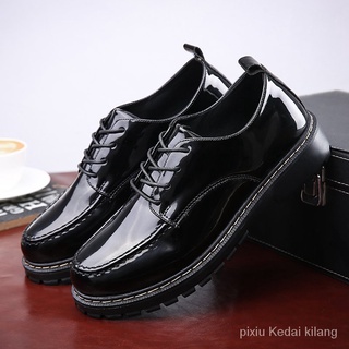 Los hombres de la moda de cuero Formal zapatos de oficina zapatos de trabajo de gran tamaño de cuero zapatos de negocios para los hombres fHmX