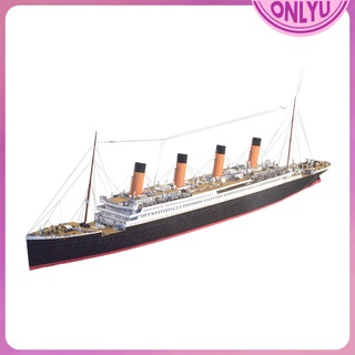 Rompecabezas De Titanic Ship Diy para Montar Modelo De Papel juego decoración del hogar Ornamentos (4)