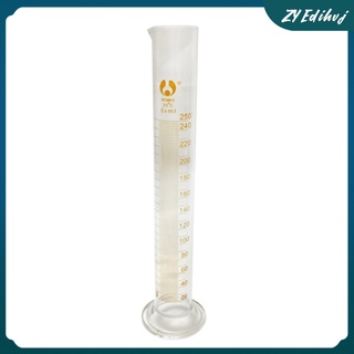 pro borosilicato vaso de vidrio medidor cilindro medidor de laboratorio (5)