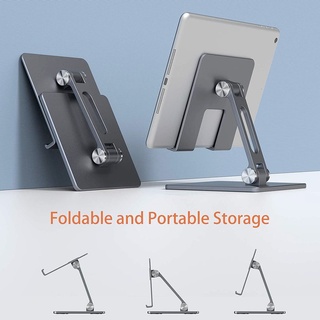 Ablet soporte de escritorio teléfono soporte plegable de aleación de aluminio soporte de teléfono para teléfono/iPad Pro 11 Air Samsung Xiaomi Huawei OPPO (3)