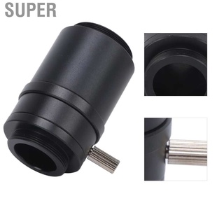 Super 1X C soporte microscopio lente de cámara adaptador para Simul Focal estéreo (8)