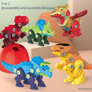 Dinosaurio Juguetes Para 3 4 5 6 7 Años De Edad Niños , Desmontar 3-5 5-7 Tallo Construcción De Navidad Regalos De Cumpleaños Niñas Impresionante