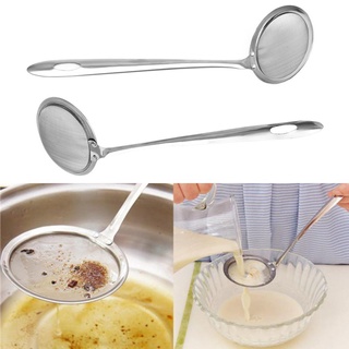 RUESS High Quality Fine Mesh Skimmer Strainer Ladle Top Kitchen Tools Stainless Steel Hot Sell Creative Art Design Unique New (2)