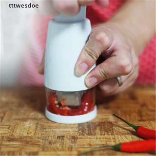 *tttwesdoe* manual de cebolla picadora de ajo trituradora de prensado cortador de alimentos cortador de verduras pelador de venta caliente