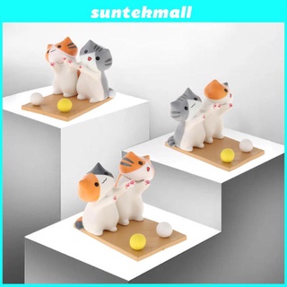 Suntekmall soporte De escritorio Para teléfono Celular multifunción creativo con diseño De Gato lindo multifunción