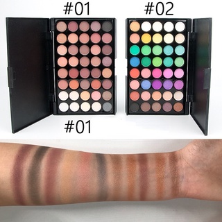 Popfeel Paleta De Sombras Com 40 Cores Foscas / Cosméticos / Maquiagem | Popfeel 40 Color Cosmetic Matte Eyeshadow Makeup (1)