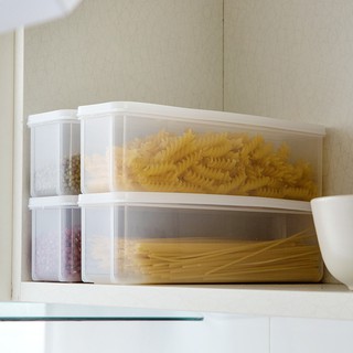 Nuevo recomendado Fideos de espagueti de cocina tarro hermético de mantenimiento fresco caja de almacenamiento de vajilla multifuncional para el hogar japonés soporte para palillos J