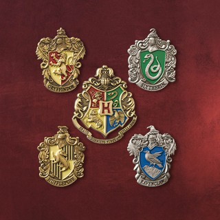 5 pzs insignia de Metal de Harry Potter Hogwarts House