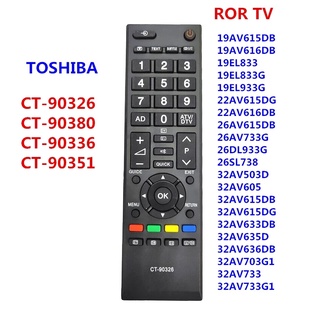 Ct-90326 nuevo mando a distancia de repuesto para TOSHIBA 3D SMART TV CT90326 CT-90380 CT-90386 CT-90336 CT-90351