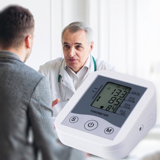 NAK Monitor automático de presión arterial tonómetro brazo esfigmomanómetro brazo (5)