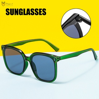 [FRE] Polarized Sunglasses Square High Definition Lens Fashion Retro Lightweight easy to Clean for Women Men Driving