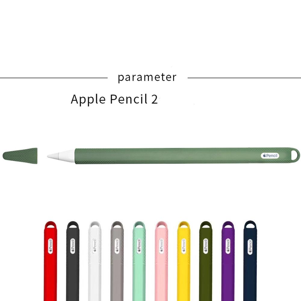 para ipad apple pencil 2 caso tablet touch stylus pen protector tapa cubierta