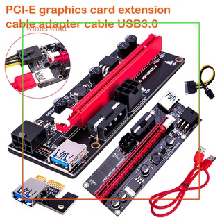 PCI-E Riser 009S 16X Extensor USB 3.0 Tarjeta Gráfica Dedicada PCIE Extensión Cable Adaptador De