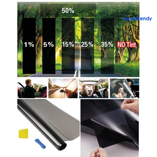 negro coche ventana tinte película de vidrio auto pegatina casa comercial protección solar (1)