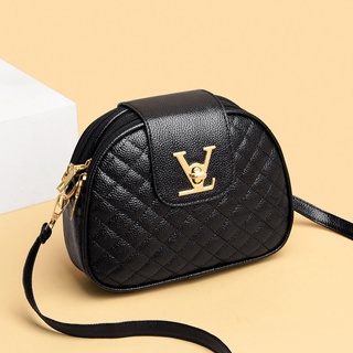 ! ¡louis Vuitton! Moda tendencia estilo de un hombro cruzado bolso de la moda de tres capas de las mujeres de la bolsa de la cadena (2)