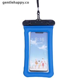 [gentlehappy] bolsa de aire de flotador impermeable subacuática para teléfono celular bolsa seca universal co (2)