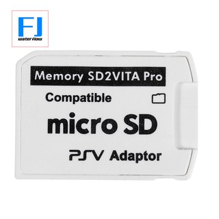Versión SD2VITA para PS Vita memoria TF para PSVita tarjeta de juego PSV 1000/2000 adaptador Syste