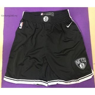 2021 new NBA men’s Brooklyn Nets James Harden Kevin Durant Kyrie Irving embroidery basketball shorts pants black