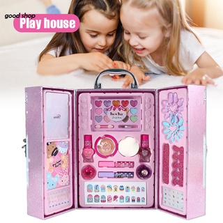 juego de maquillaje profesional para niñas/juguete no tóxico para niñas/juguete para niñas