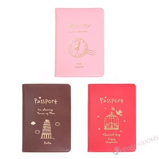Funda simple de viaje para pasaporte/funda multifunción PU para tarjetas/accesorios