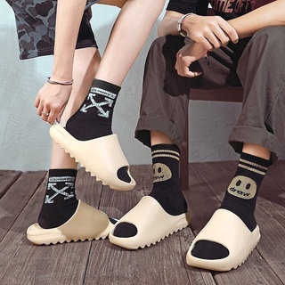 Size36-45 plataforma zapatillas de diapositiva Kanye hombres y mujeres zapatillas sandalias de playa zapatillas SGMY (2)