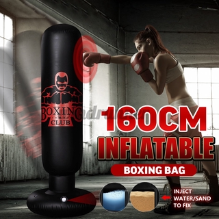 M bolsa de boxeo inflable de pie libre para entrenamiento de patadas para adultos
