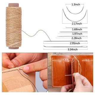 kit completo de costura de artesanía para principiantes/profesionales/kit de artesanía de cuero para encuadernación, costura, cuero de trabajo (2)