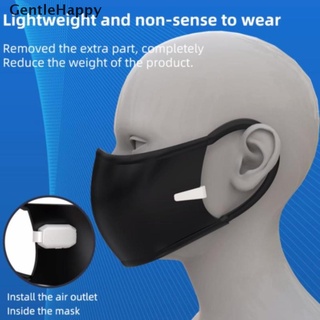 Gentlehappy ventilador portátil reutilizable para máscara facial Clip-On filtro de aire USB recargable MY