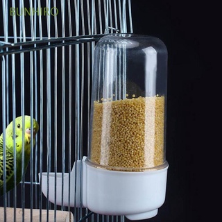 BUNHIRO Cockatiel Bird Feeder Parakeet Water Dispenser Feeding Bowl Drinking Cup Parrot Canary Finch Hamster Automatic Cage Accessories/Multicolor