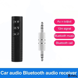 Manos Libres Bluetooth compatible Con El Coche Kit Automático De 3.5 Mm Jack Música Inalámbrica MP3 Adaptador De Audio Receptor Para Auriculares Lullaby