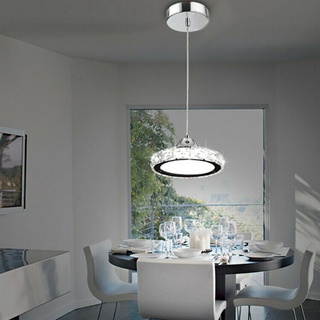 Modern LED Crystal Glass Hanging Lamp Chandelier Ceiling Light Pendant Lamp