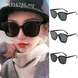 Gafas de sol redondas Retro de gran tamaño negro de moda para mujeres/hombres Vintage arroz uñas gafas clásicas cuadradas al aire libre sombra de sol salvaje gafas