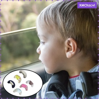 universal cinturón de seguridad almohada hombro protección cuello asiento de coche soporte suave correa de reposacabezas accesorios para niños adultos