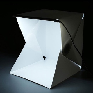[Zutmiy] Portátil 9.5 " x Luz LED Fotografía Cubo Caja De Tiro Tienda De Fotos Estudio POI (8)