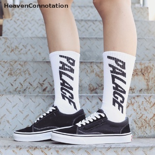 [HeavenConnotation] Calcetines divertidos de palabra Harajuku letra impresa Hip Hop calcetines callejeros Skateboard calcetines