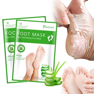 yoyo 2 pzas cubre pies duros para eliminar la piel muerta hidratante cuidado de la piel exfoliante