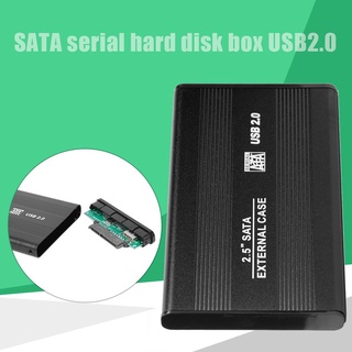 2.5 pulgadas usb 2.0 a sata hdd caso externo 480mbps ssd caja de disco duro (3)