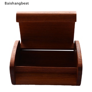 [bsb] baratija decorativa de madera vintage, caja pequeña, caja de almacenamiento, caja de joyas, cofre del tesoro [baishangbest] (2)