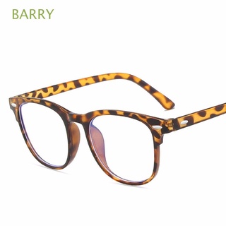 Barry gafas planas gafas de mujer marco ovalado hombres río leopardo femenino gafas de ordenador Anti azul luz gafas