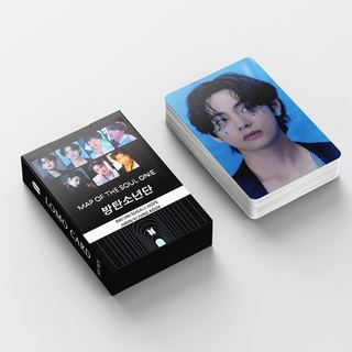 54 unids/caja bts photocard 2021 mapa del alma en:e álbum lomo tarjeta fotográfica tarjetas postales