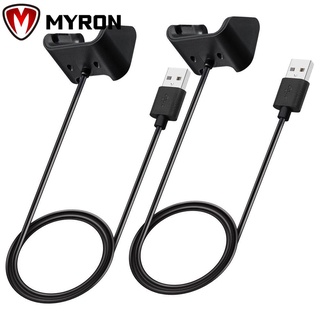 Myron 2Pcs Durable USB Cable cuna hombre mujeres pulsera reloj inteligente cargador portátil Universal reemplazo deportes base de carga