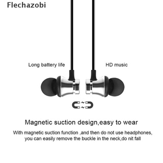 [flechazobi] auriculares intrauditivos bluetooth 4.2 estéreo auriculares inalámbricos magnético caliente