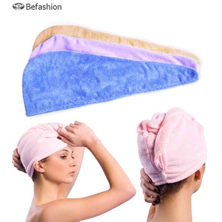 gorro de secado para el cabello/soporte de cola de caballo para mujer/toalla de microfibra absorbente de agua