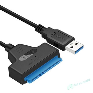 Cable convertidor adaptador usb a SATA compatible con unidad de disco duro SSD HDD