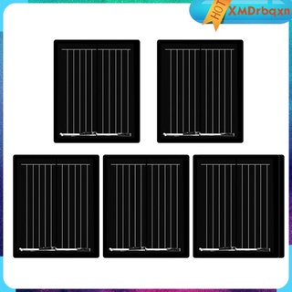 5pcs panel solar mini sistema solar diy para batería cargadores de teléfono celular portátil célula solar 30x25mm 1v