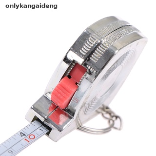 onlyka 1m/3ft retráctil de acero inoxidable de bolsillo de medición de la regla de cinta métrica llavero co (2)
